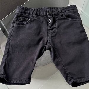 DSQUARED2 Charcoal Denim Shorts